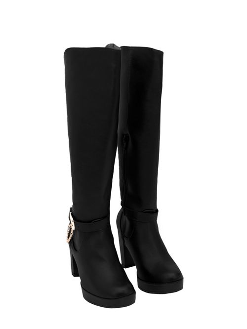 Bota Paula Color Negro D14320113501