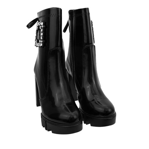 Botín Camila Color Negro D01136334501