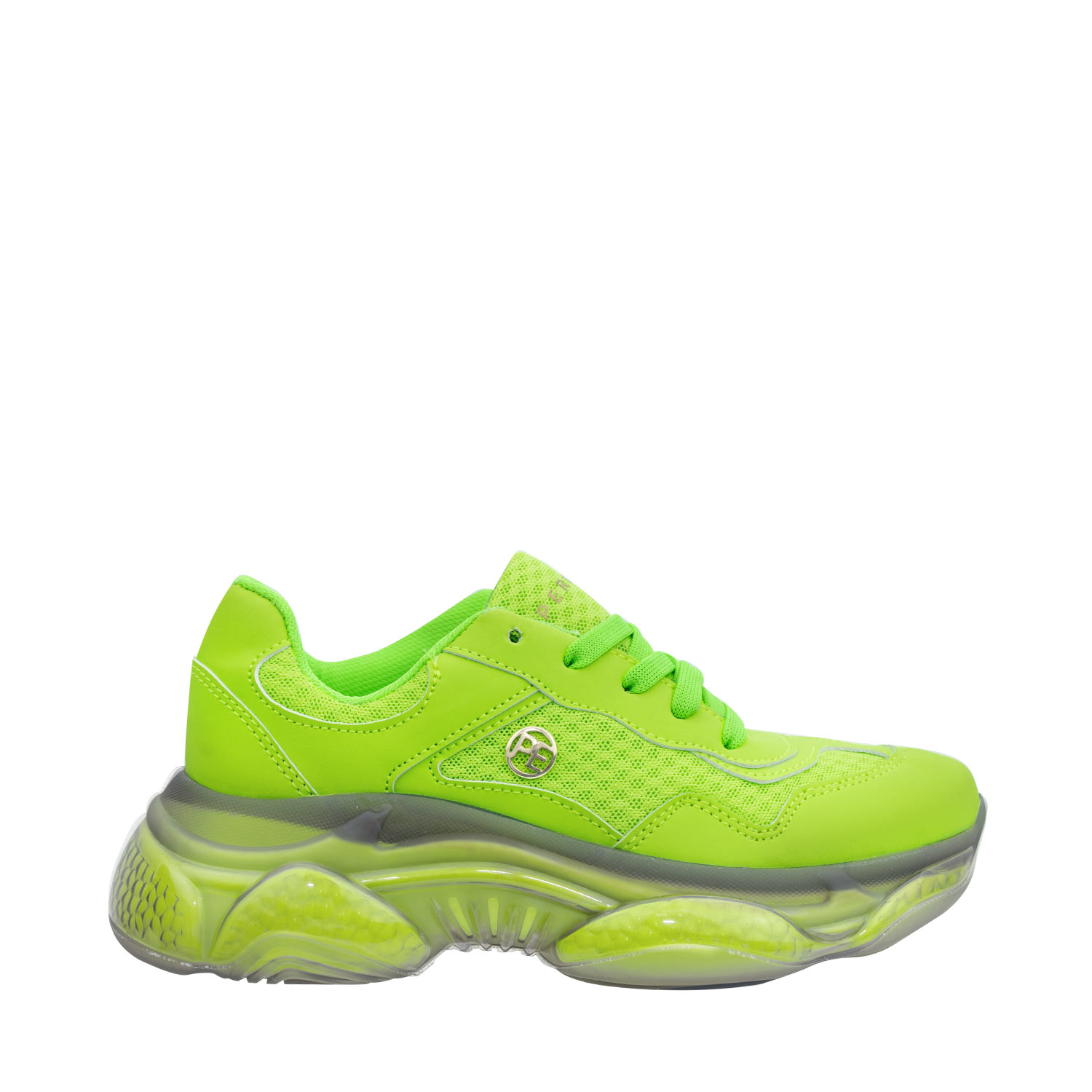 Sapato verde hot sale fluorescente