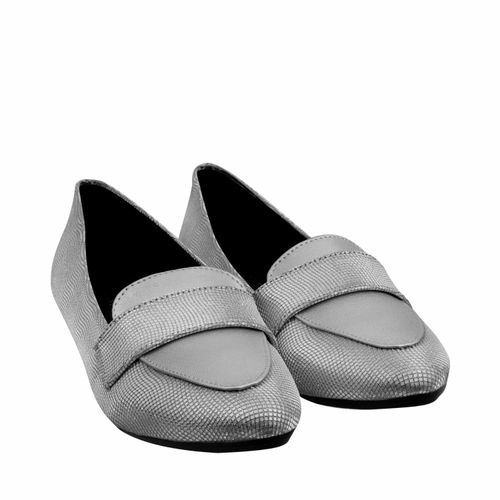 Mocasín Lucinda Color Plata D16520012612