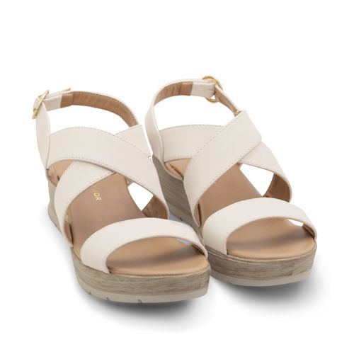 Sandalia Ariadna Color Blanco Perla D12970327624