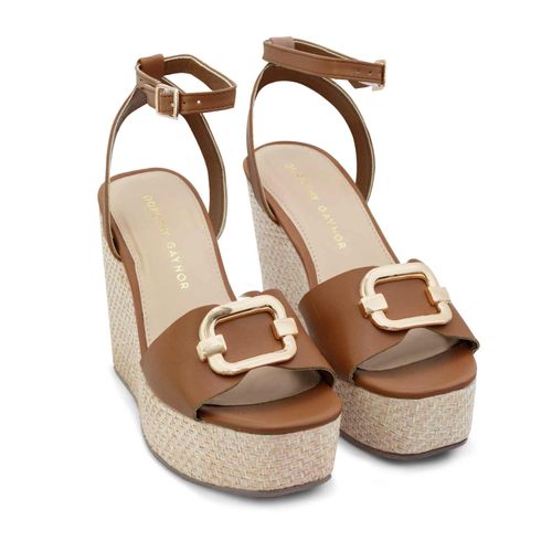 Sandalia Leslie Color Camel D00960646553