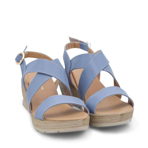Sandalia Ariadna Color Azul Medio D12970327522