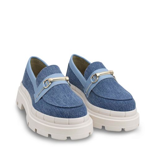 Mocasín Becky Color Azul D01136357520