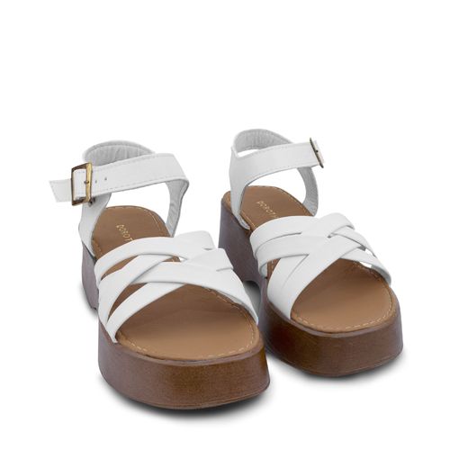 Sandalia Sara Color Blanco D12970351620