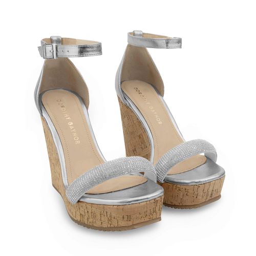 Sandalia Dorothy Color Plata D03590217612