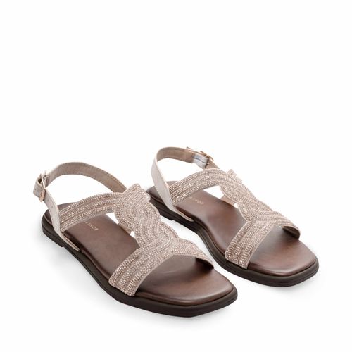 Sandalia Yalitza Color Oro Rosa D02510131611