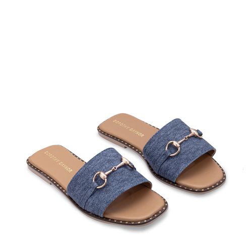 Sandalia Gaby Color Azul Medio D14230045522