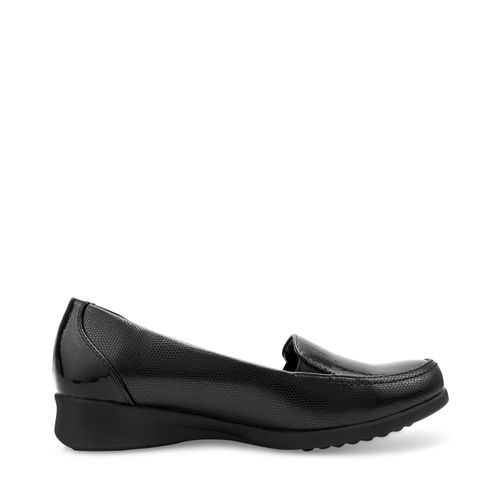Mocasín Confort Charol color negro D12560027501