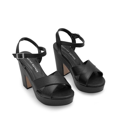 Sandalia Dorothy Color Negro Croco D03590072502