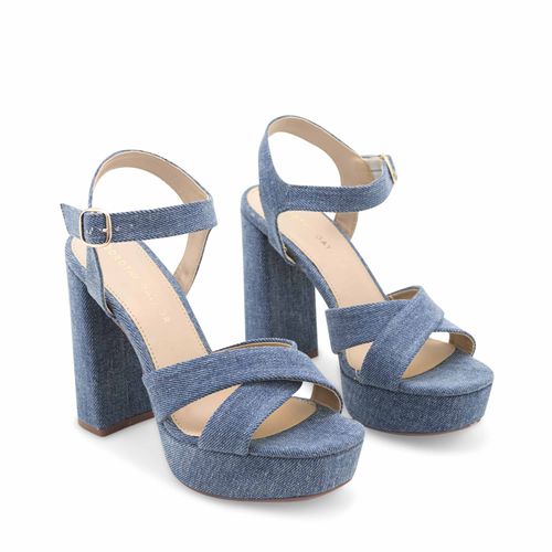 Sandalia Lesly Color Azul Medio D00960668522