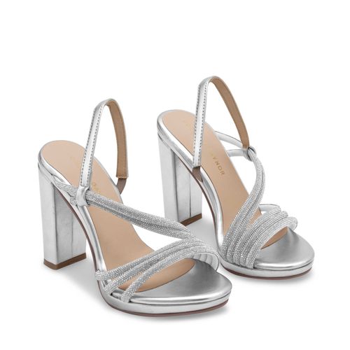 Sandalia Ariana Color Plata D09980897612