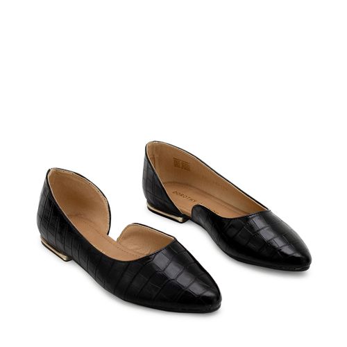 Balerina Lindsay Color Negro Croco D15070094504