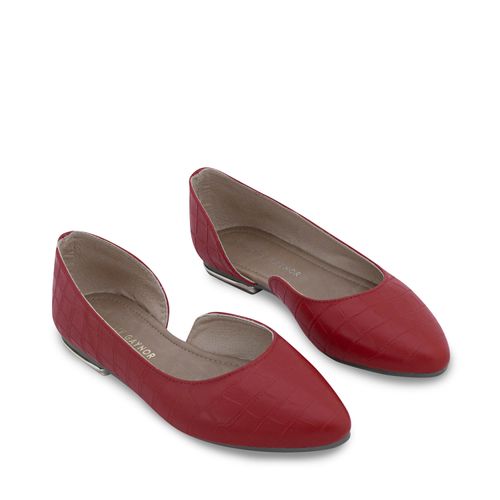 Balerina Lindsay Color Rojo Croco D15070094534