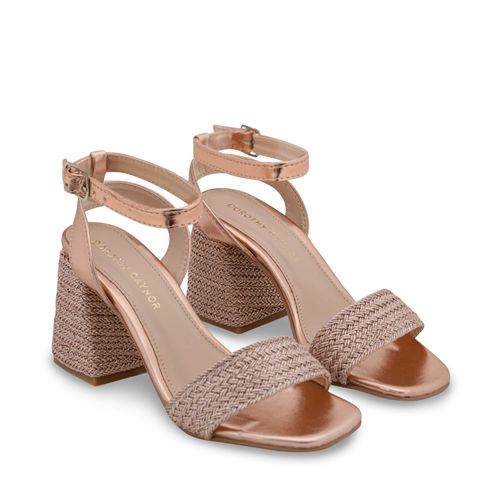 Sandalia Sara Color Oro Rosa D12960127611