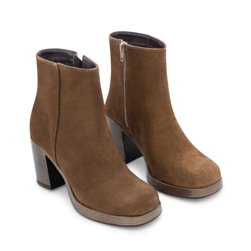Botín Esthefy Color Taupe D01130706563