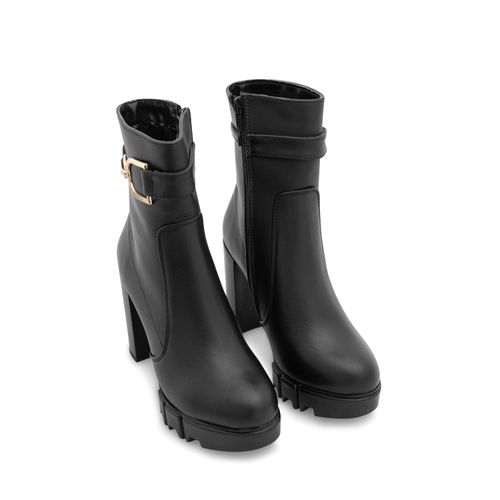 Botín Esthefy Color Negro D01130704501