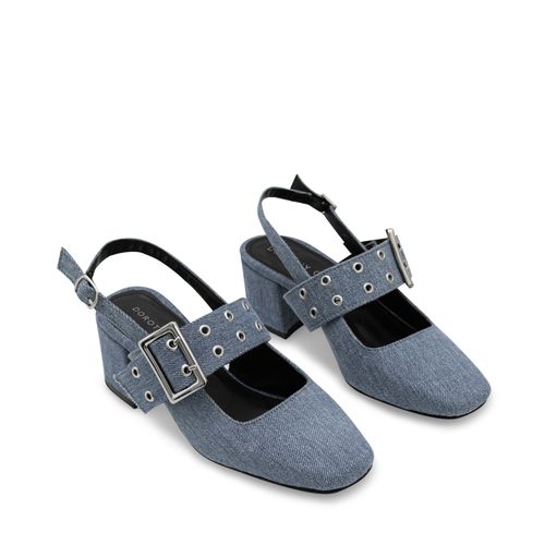 Zapatilla Cleopatra Color Azul Cielo D09980879521