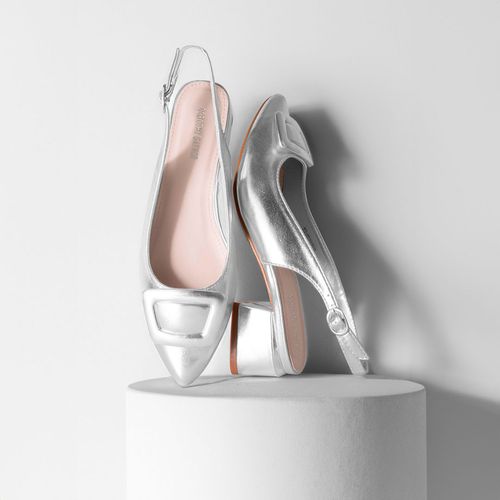 Zapatilla Caeli Color Plata D16610020612