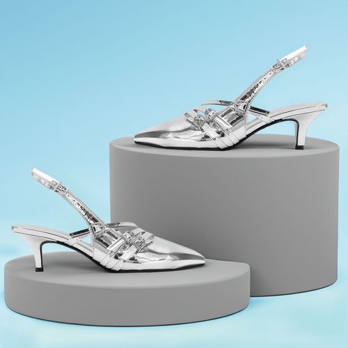 Zapatilla Ale Color Plata D06001590612