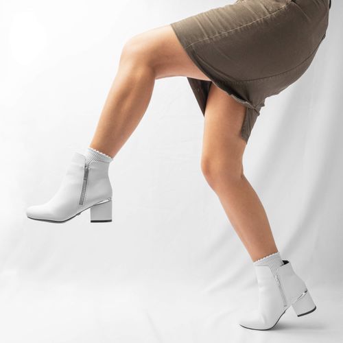 Botín Thalia Color Blanco D09980904620
