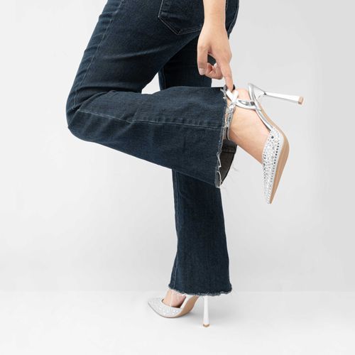 Zapatilla Caeli Color Plata D16610115612