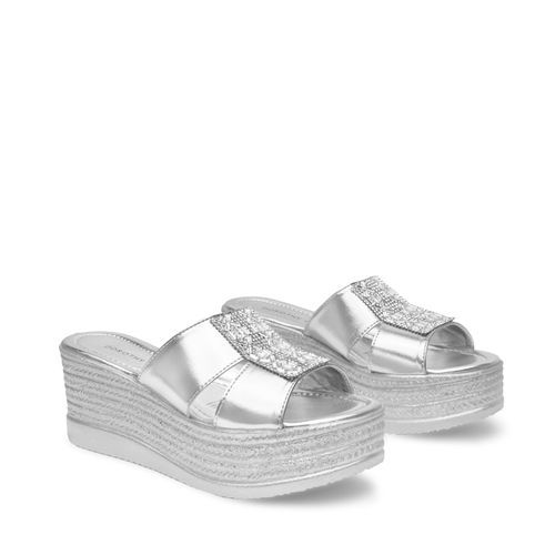 Sandalia Marijo Color Plata D08710170612