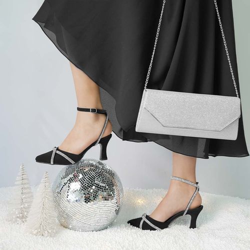 Zapatilla Carolina Color Negro D08710160501