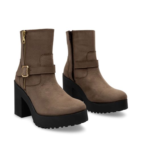 Botín Esthefy Color Taupe D01136374563
