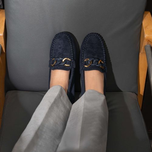 Mocasín Billie Color Azul Marino D12220275523