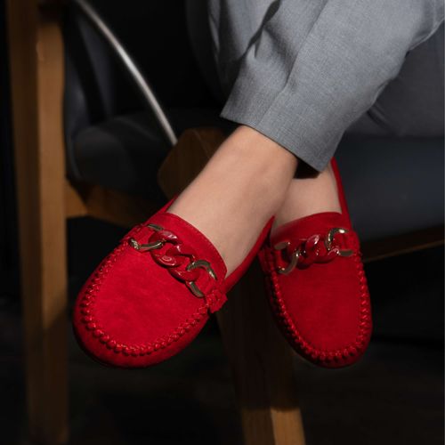 Mocasín Billie Color Rojo D12220275530