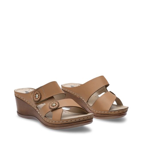 Sandalia Macarena Color Camel D12430053553