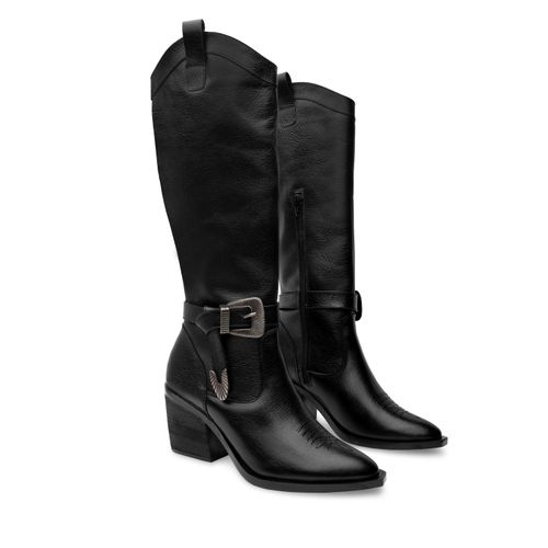 Bota Luz Color Negro D08440177501