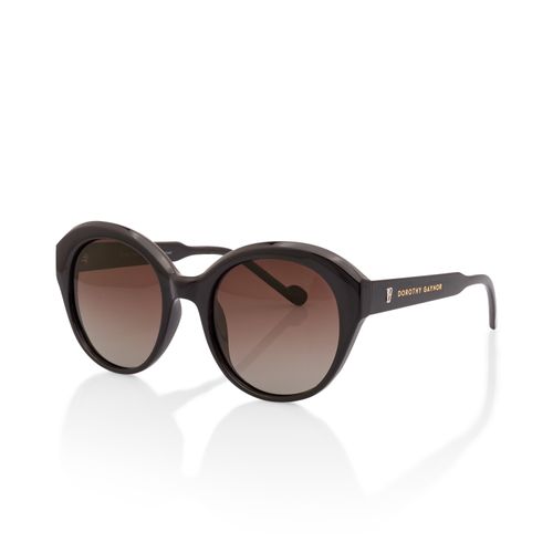 Lentes  de sol Circulares Bitia Color Café D14070029550