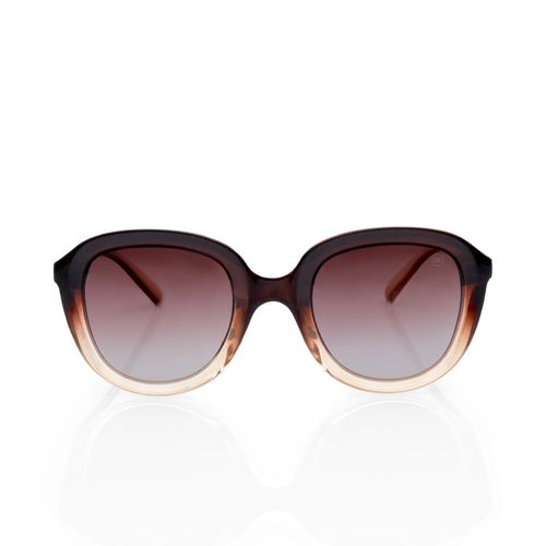 Lentes  de sol Redondos Bitia Color Café D14070026550