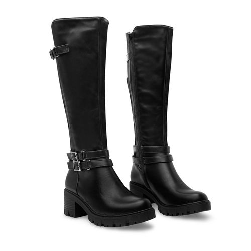 Bota Celina Color  Negro D80210002501