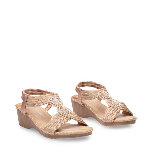 Sandalia Isabella Color Oro D06950182610