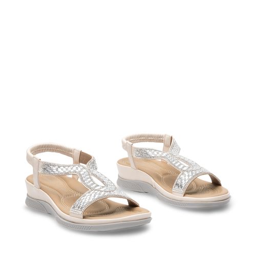 Sandalia Isabella Color Plata D06950180612